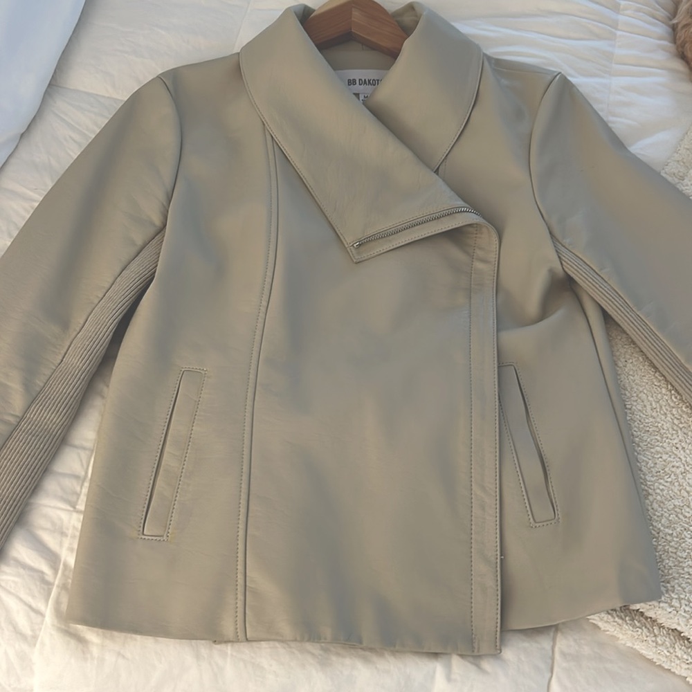 BB Dakota faux leather jacket